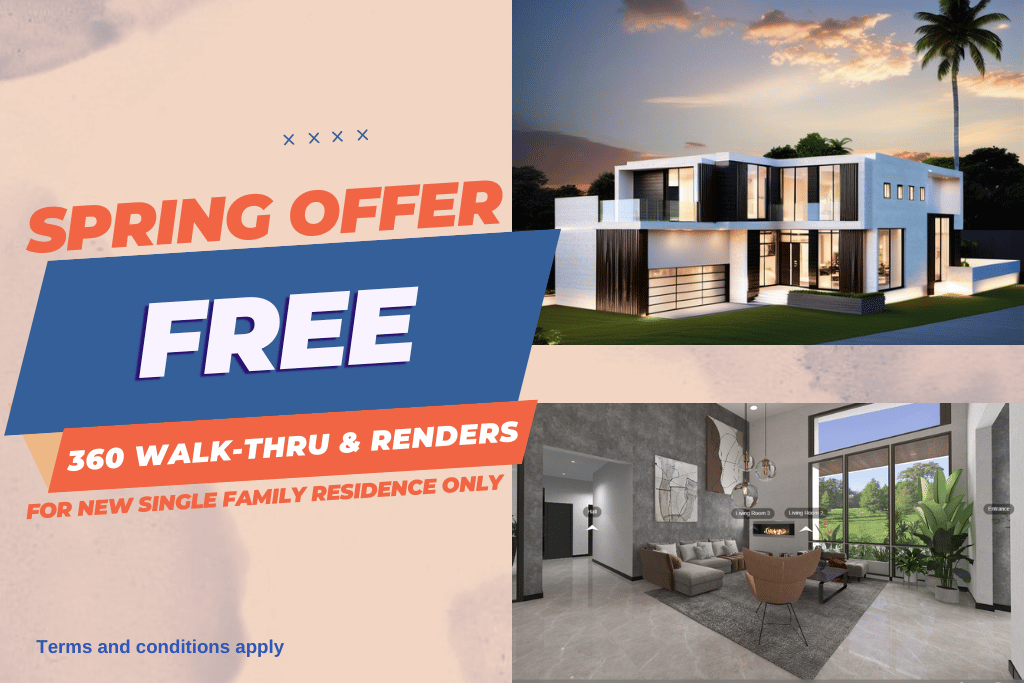 Offer Banner Render of a house in Florida